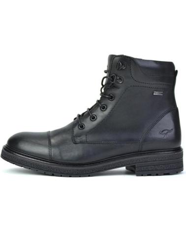 Botas de Homem kangaroos BOTIN CABALLERO PIEL NEGROPIEL NEGRO