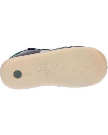 Sandali per Bambina e Bambino KICKERS 696355-10 BINSIA-2 103 MARINE FONCE