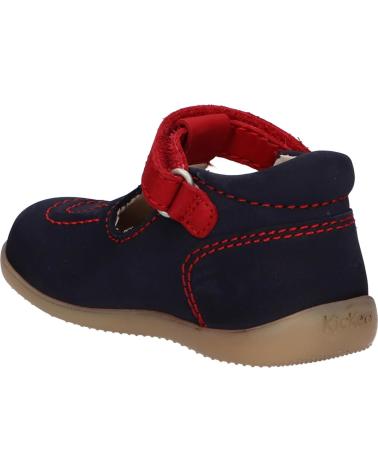Scarpe per Bambino KICKERS 784300-10 BONBEKRO 103 MARINE ROUGE