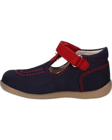 Scarpe per Bambino KICKERS 784300-10 BONBEKRO 103 MARINE ROUGE
