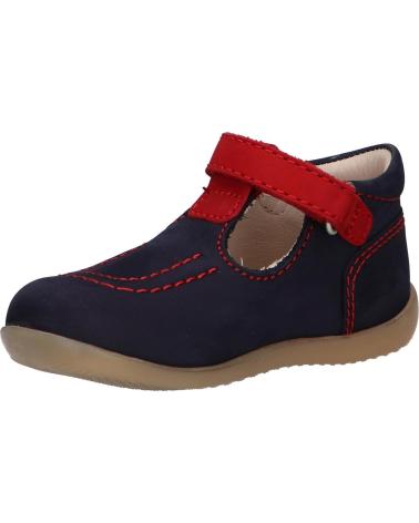 Scarpe per Bambino KICKERS 784300-10 BONBEKRO 103 MARINE ROUGE