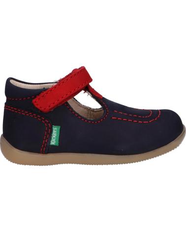 Scarpe per Bambino KICKERS 784300-10 BONBEKRO 103 MARINE ROUGE