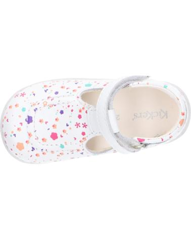 Zapatos de Niña KICKERS 784308-10 BONBEKRO 33 BLANC BLOSSOM
