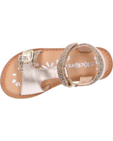 Sandali per Bambina KICKERS 784453-10 DIAZZ 113 BEIGE LEOPARD ROSE