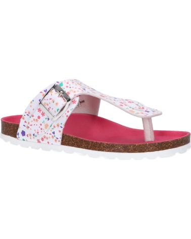 Chanclas de Niña KICKERS 784464-30 SUMMERIZA 3 BLANC BLOSSOM