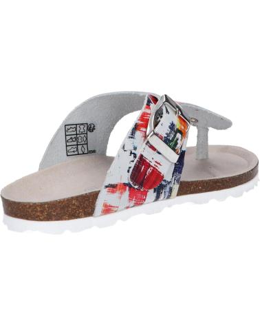 girl Flip flops KICKERS 784466-30 SUMMERIZA 2 MULTICOLOR PAINTING