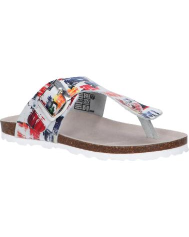 girl Flip flops KICKERS 784466-30 SUMMERIZA 2 MULTICOLOR PAINTING