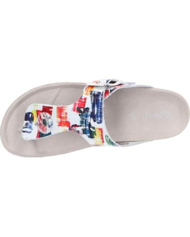 girl Flip flops KICKERS 784466-30 SUMMERIZA 2 MULTICOLOR PAINTING