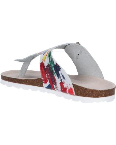 girl Flip flops KICKERS 784466-30 SUMMERIZA 2 MULTICOLOR PAINTING