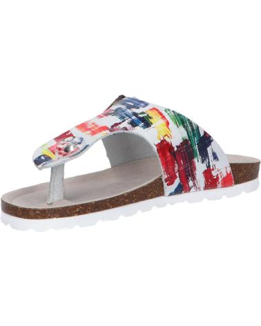 girl Flip flops KICKERS 784466-30 SUMMERIZA 2 MULTICOLOR PAINTING