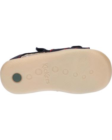 Sandalias de Niño KICKERS 785400-10 BOPING-2 103 MARINE ROUGE