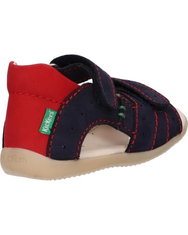Sandalias de Niño KICKERS 785400-10 BOPING-2 103 MARINE ROUGE