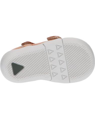 Sandali per Bambina e Bambino KICKERS 858390-10 WASABOU 116 CAMEL BLEU