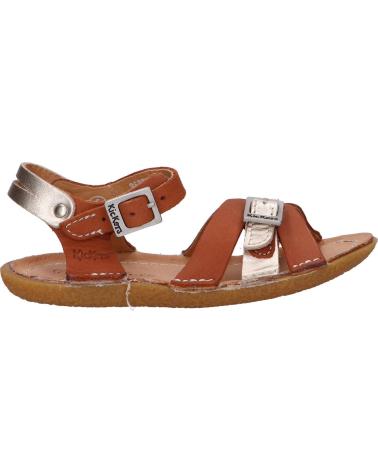 Sandali per Bambina e Bambino KICKERS 858760-30 PEPETE 114 CAMEL OR