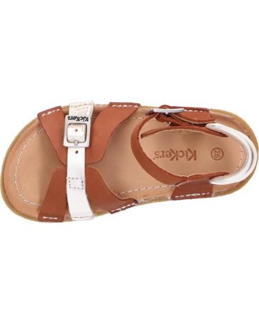 Sandali per Bambina e Bambino KICKERS 858760-30 PEPETE 114 CAMEL OR