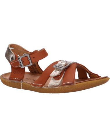 Sandali per Bambina e Bambino KICKERS 858760-30 PEPETE 114 CAMEL OR