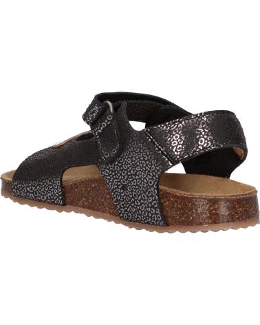 Sandálias de Mulher e Menina KICKERS 869510-30 FUXIO 81 NOIR ARGENT LEOPARD