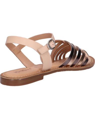 Sandalen für Damen KICKERS 858161-50 ETCETERA 133 ROSE METAL ARGENT