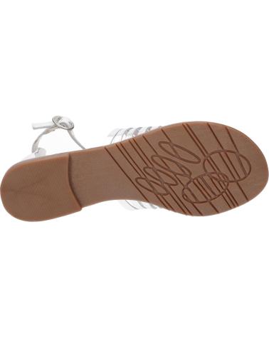 Sandalen für Damen KICKERS 858170-50 ETIKET 33 BLANC ARGENT