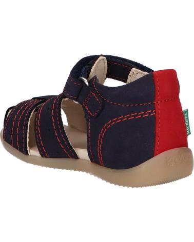 Sandalias de Niño KICKERS 785422-10 BIGBAZAR-2 103 MARINE ROUGE