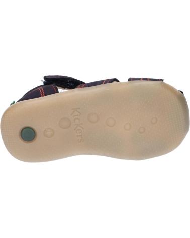 Sandalias de Niño KICKERS 785422-10 BIGBAZAR-2 103 MARINE ROUGE
