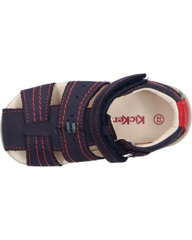 Sandalias de Niño KICKERS 785422-10 BIGBAZAR-2 103 MARINE ROUGE
