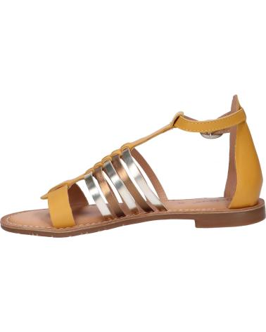 Sandalen für Damen KICKERS 858171-50 ETIKET 73 JAUNE OR BRONZE