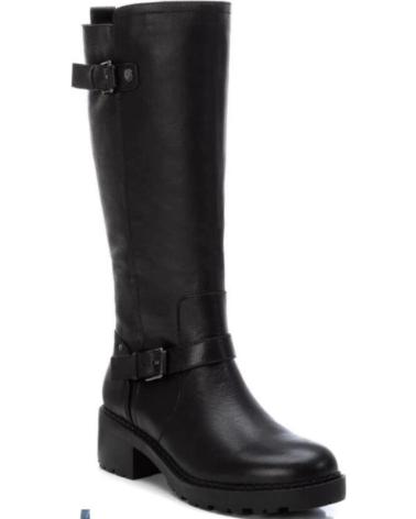 Botas de Mujer CARMELA BOTA PIEL NEGRO