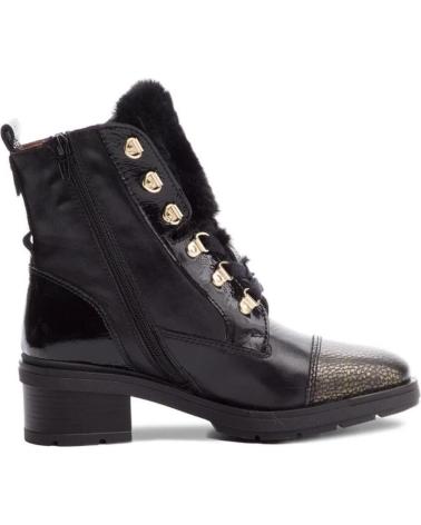 Botines de Mujer HISPANITAS BOTIN PIEL NEGRO