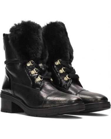 Botines de Mujer HISPANITAS BOTIN PIEL NEGRO