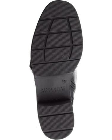 Botines de Mujer HISPANITAS BOTIN PIEL NEGRO