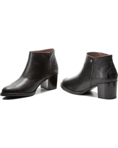 Botines de Mujer HISPANITAS BOTIN PIEL NEGRO