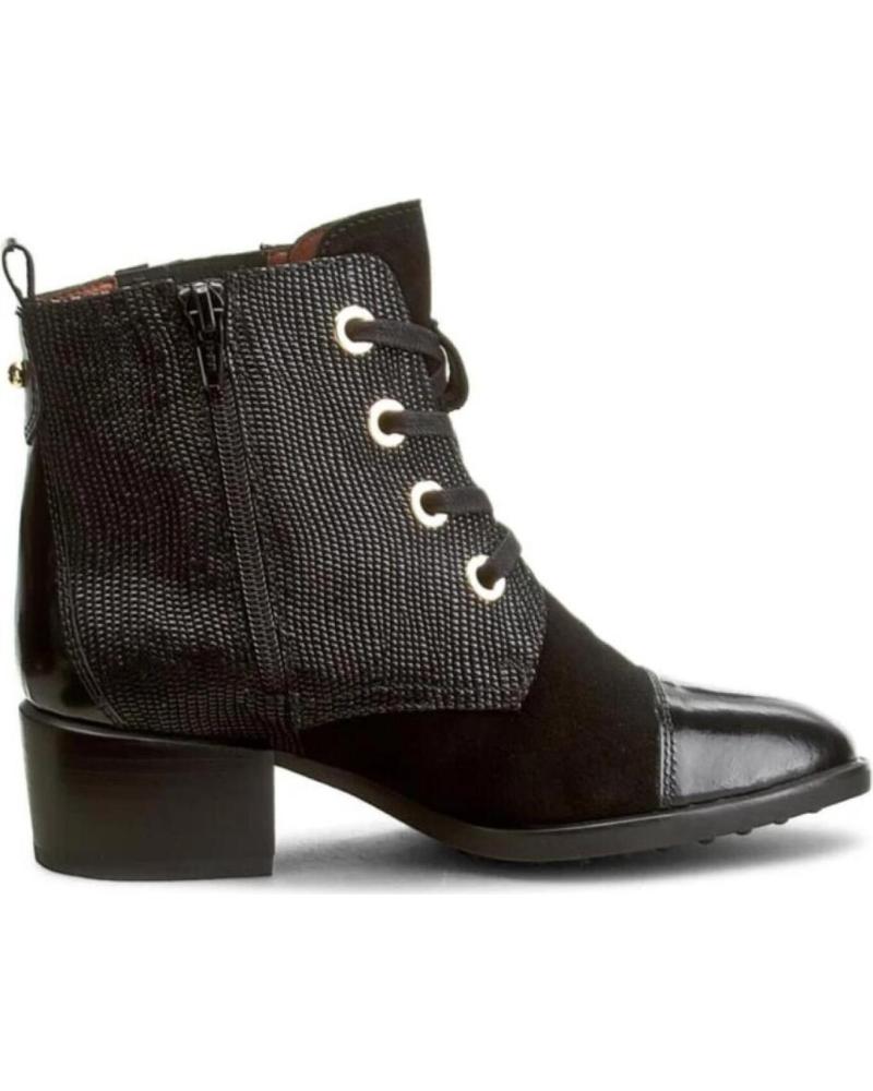 Botines de Mujer HISPANITAS BOTIN PIEL NEGRO