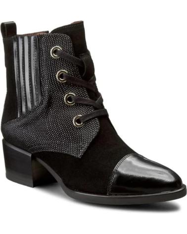 Botines de Mujer HISPANITAS BOTIN PIEL NEGRO