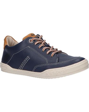 Scarpe sport per Donna e Bambina e Bambino KICKERS 784760-30 JOUA 102 MARINE CAMEL