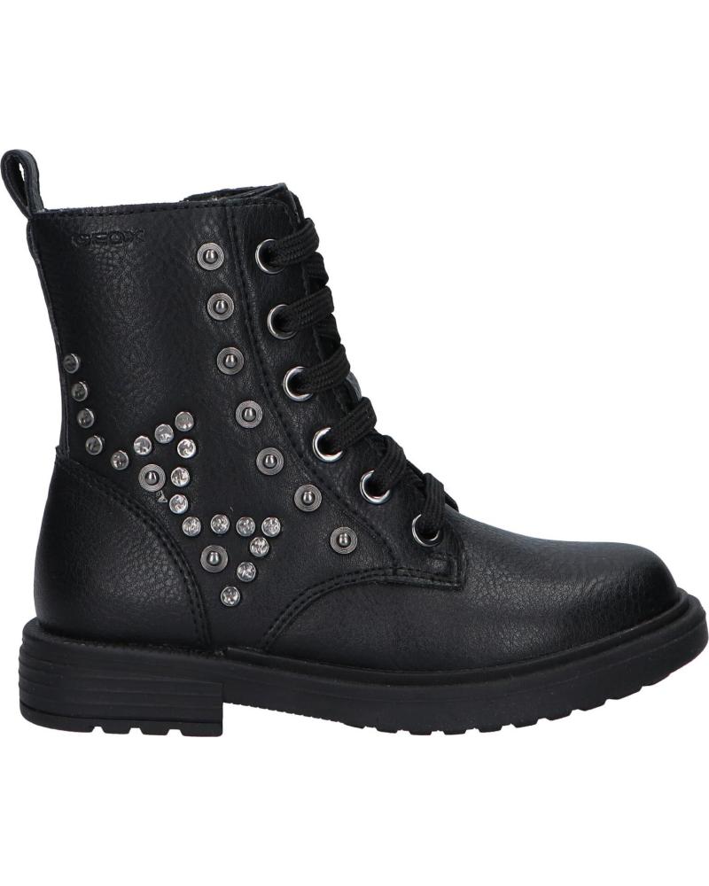 Woman and girl boots GEOX J169QO 000BU C9999 BLACK