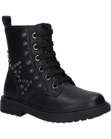 Woman and girl boots GEOX J169QO 000BU C9999 BLACK