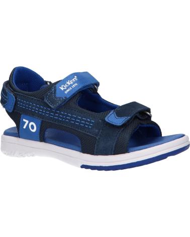 Sandalias de Niño KICKERS 694880-30 PLANE 103 MARINE BLEU