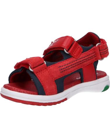 Sandali per Bambino KICKERS 694880-30 PLANE 4 ROUGE MARINE
