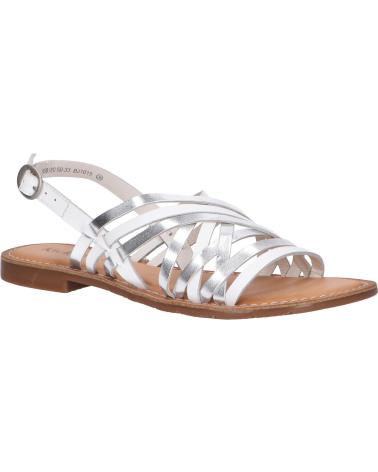 Sandalen für Damen KICKERS 858180-50 ETRUSK 33 BLANC ARGENT