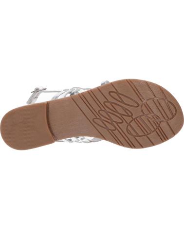 Sandalen für Damen KICKERS 858180-50 ETRUSK 33 BLANC ARGENT