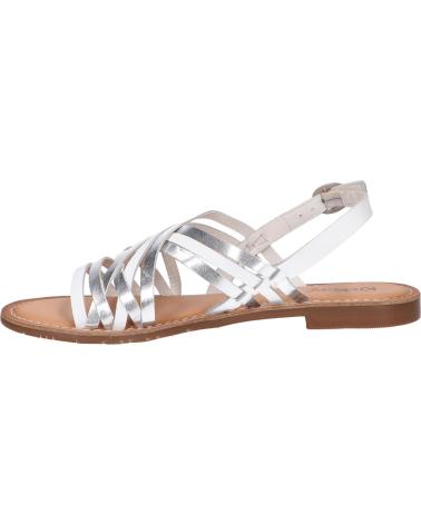 Sandalen für Damen KICKERS 858180-50 ETRUSK 33 BLANC ARGENT