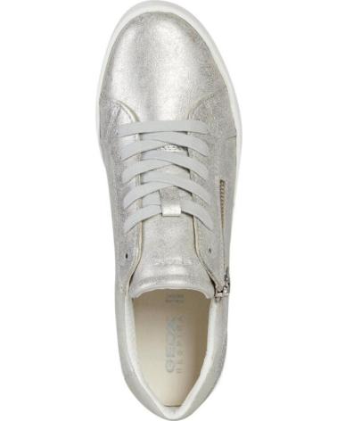 Sapatilhas de Mulher GEOX DEPORTIVO CORDONES C1007SILVER