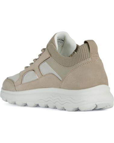 Sapatilhas de Mulher GEOX DEPORTIVO CORDONES C5004SAND