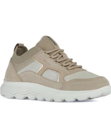 Sapatilhas de Mulher GEOX DEPORTIVO CORDONES C5004SAND