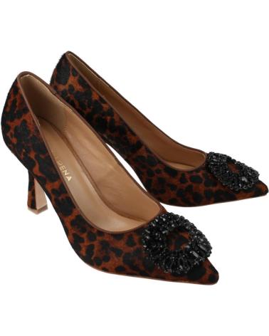 Zapatos de tacón de Mujer ALMA EN PENA ZAPATO SALON ADORNO JAGUAR BROWN