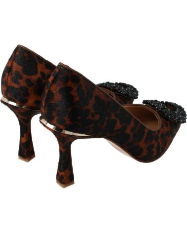 Zapatos de tacón de Mujer ALMA EN PENA ZAPATO SALON ADORNO JAGUAR BROWN
