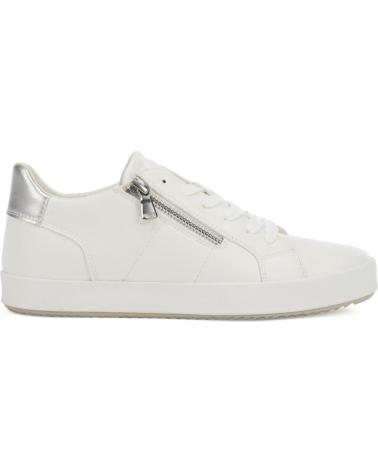 Sapatos Desportivos de Mulher geox ZAPATILLA CORODNES DE MUJER C1405WHITE