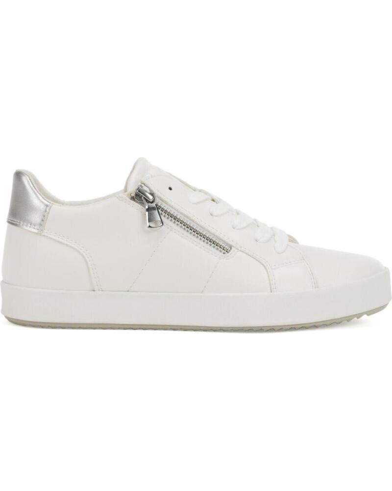 Sapatos Desportivos de Mulher geox ZAPATILLA CORODNES DE MUJER C1405WHITE
