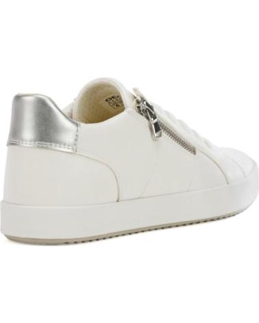 Sapatos Desportivos de Mulher geox ZAPATILLA CORODNES DE MUJER C1405WHITE